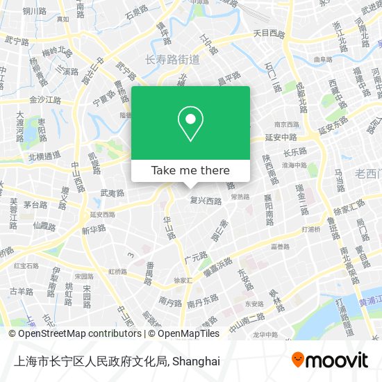 上海市长宁区人民政府文化局 map