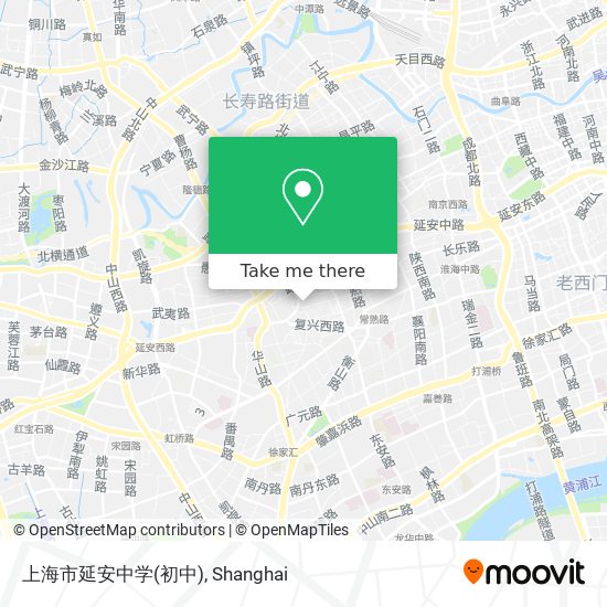上海市延安中学(初中) map