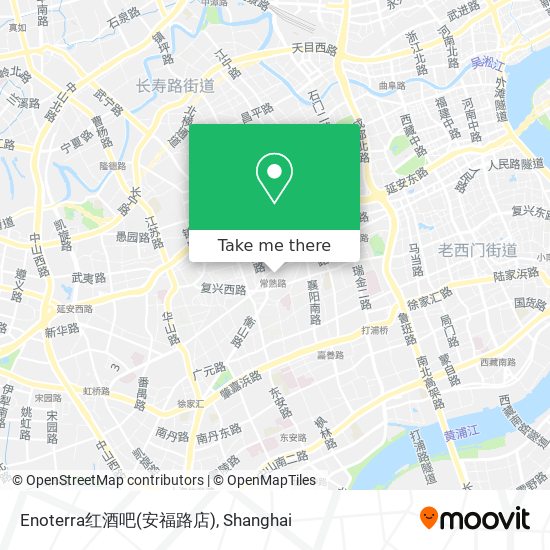 Enoterra红酒吧(安福路店) map