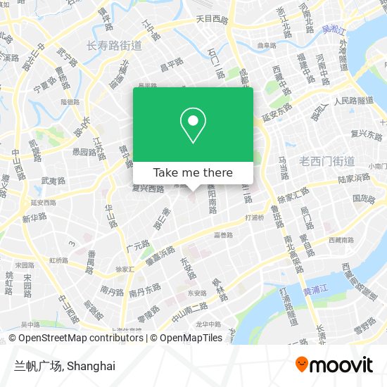 兰帆广场 map