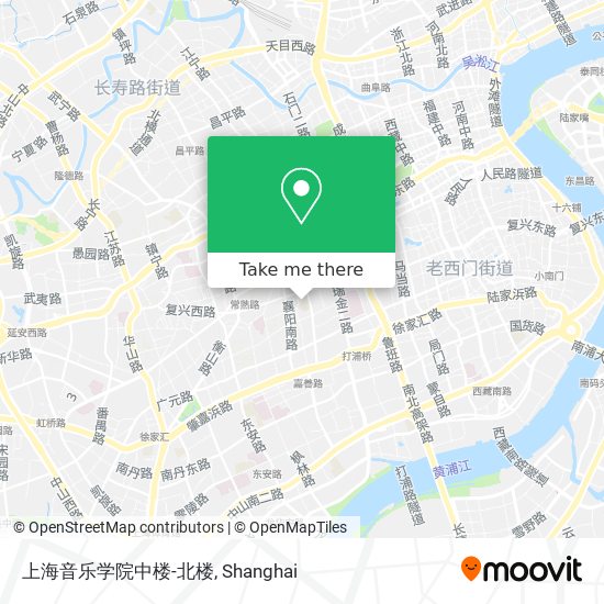 上海音乐学院中楼-北楼 map
