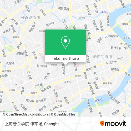 上海音乐学院-停车场 map