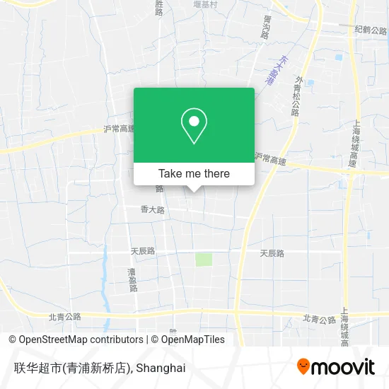 联华超市(青浦新桥店) map