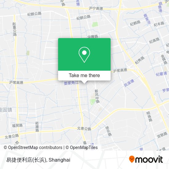 易捷便利店(长浜) map