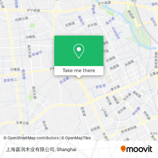 上海森润木业有限公司 map