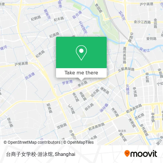 台商子女学校-游泳馆 map