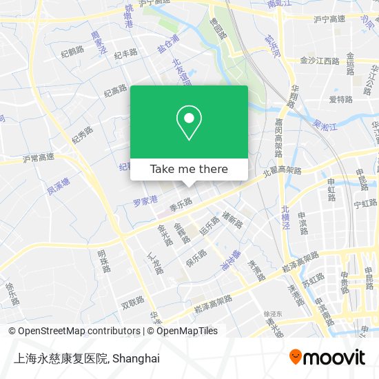 上海永慈康复医院 map
