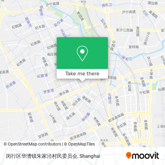 闵行区华漕镇朱家泾村民委员会 map