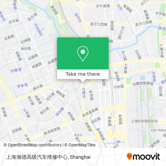 上海瀚德高级汽车维修中心 map