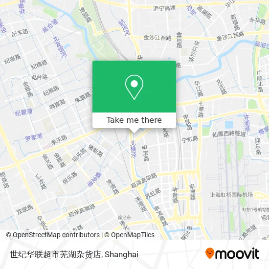 世纪华联超市芜湖杂货店 map