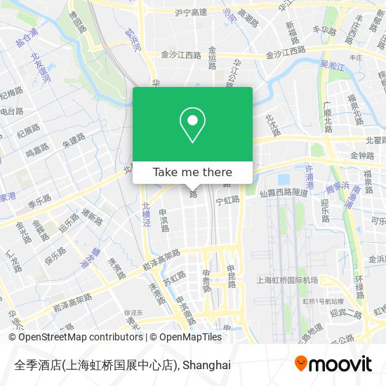 全季酒店(上海虹桥国展中心店) map