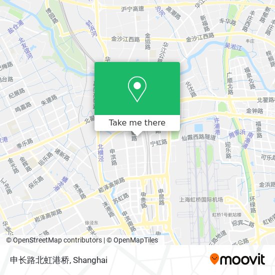申长路北虹港桥 map