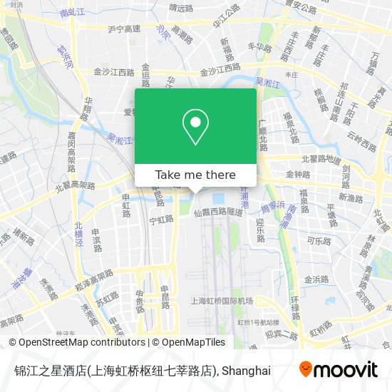 锦江之星酒店(上海虹桥枢纽七莘路店) map