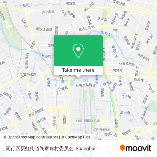闵行区新虹街道陶家角村委员会 map