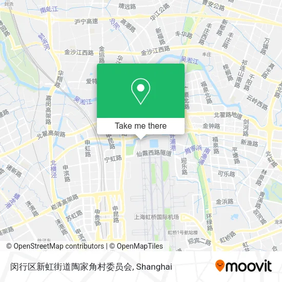 闵行区新虹街道陶家角村委员会 map