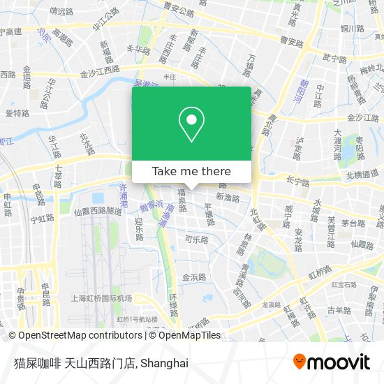 猫屎咖啡 天山西路门店 map