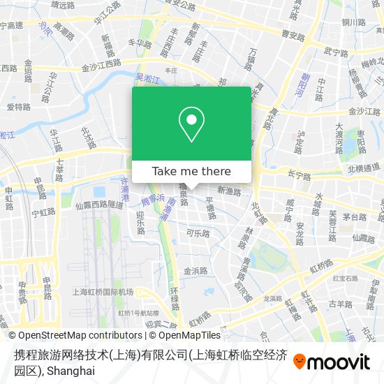 携程旅游网络技术(上海)有限公司(上海虹桥临空经济园区) map