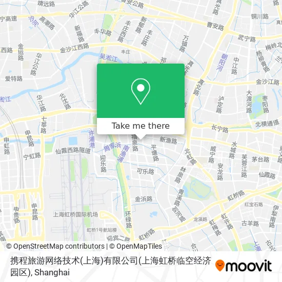 携程旅游网络技术(上海)有限公司(上海虹桥临空经济园区) map