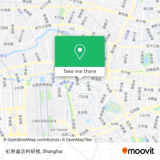 虹桥鑫达科研楼 map