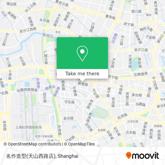 名作造型(天山西路店) map