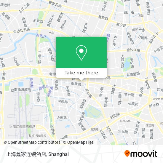 上海鑫家连锁酒店 map