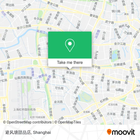 避风塘甜品店 map