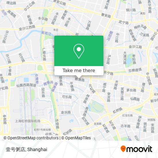 壹号粥店 map