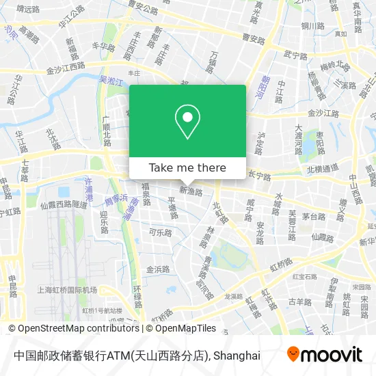 中国邮政储蓄银行ATM(天山西路分店) map