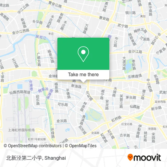 北新泾第二小学 map