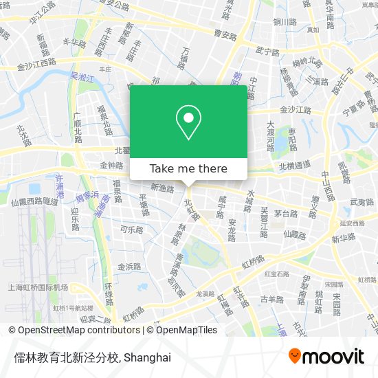 儒林教育北新泾分校 map