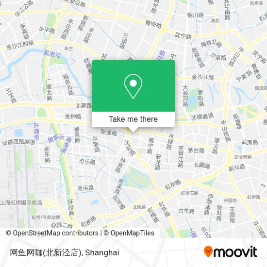 网鱼网咖(北新泾店) map