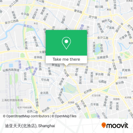 迪亚天天(北渔店) map