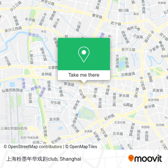 上海粉墨年华戏剧club map