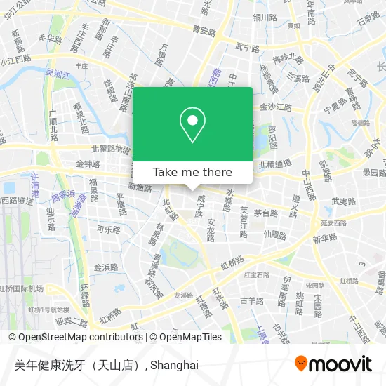 美年健康洗牙（天山店） map