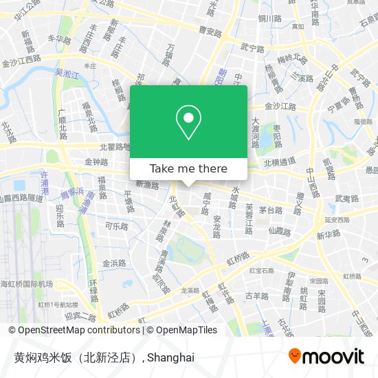 黄焖鸡米饭（北新泾店） map