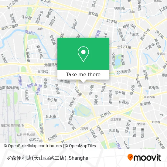 罗森便利店(天山西路二店) map