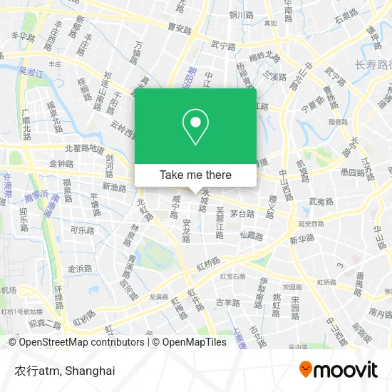 农行atm map