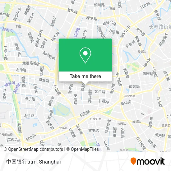 中国银行atm map