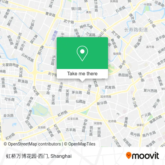 虹桥万博花园-西门 map