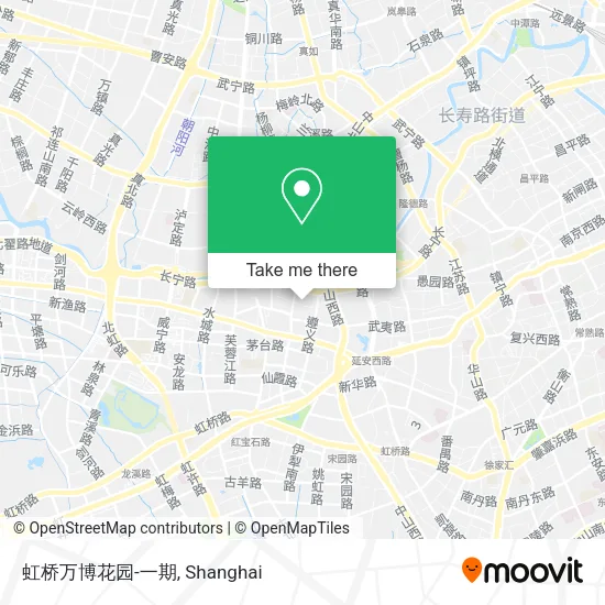 虹桥万博花园-一期 map