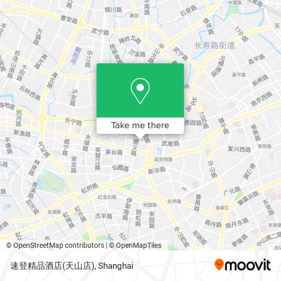 速登精品酒店(天山店) map