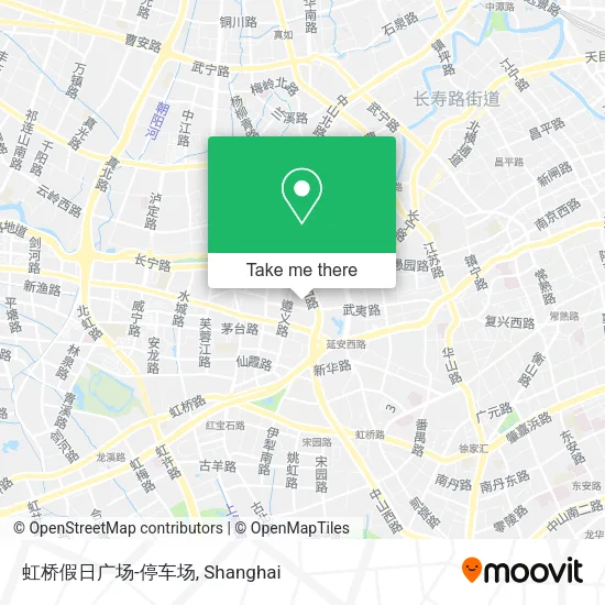 虹桥假日广场-停车场 map