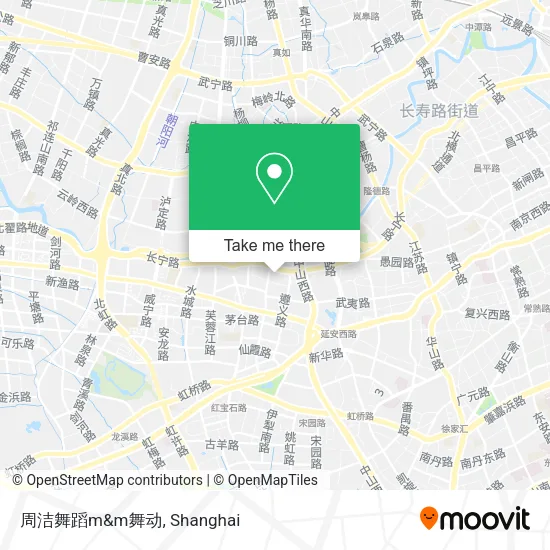 周洁舞蹈m&m舞动 map