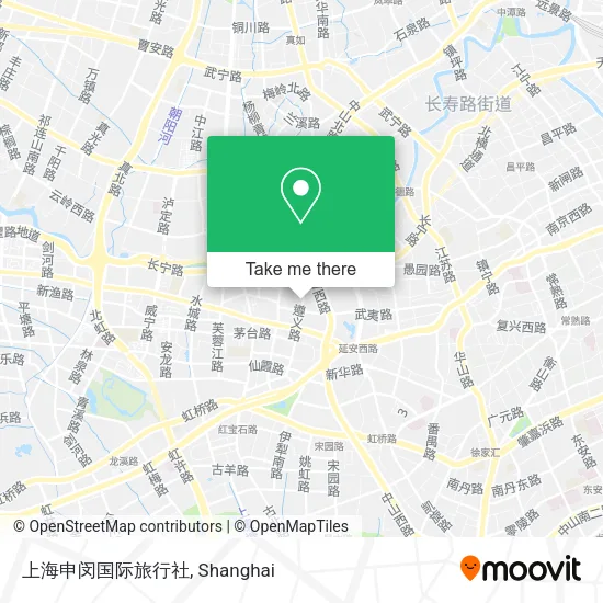 上海申闵国际旅行社 map