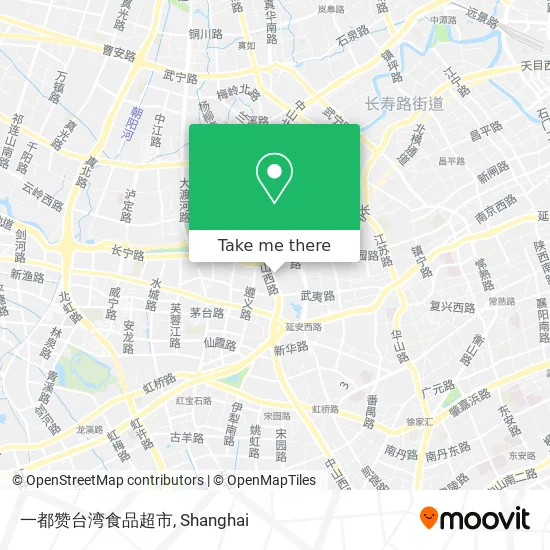 一都赞台湾食品超市 map