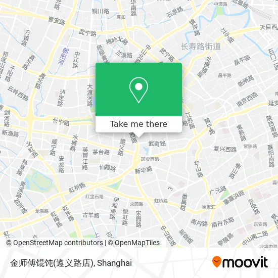 金师傅馄饨(遵义路店) map