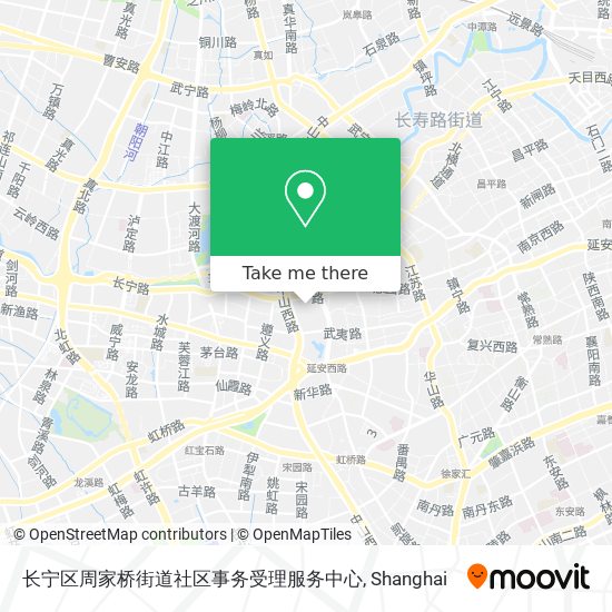 长宁区周家桥街道社区事务受理服务中心 map