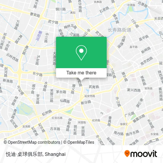 悦迪·桌球俱乐部 map