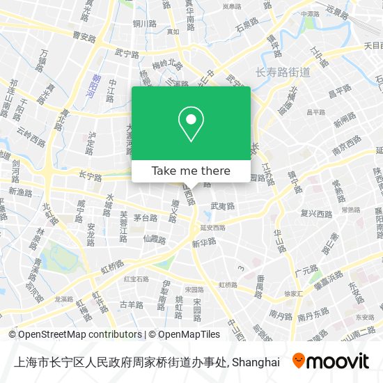 上海市长宁区人民政府周家桥街道办事处 map