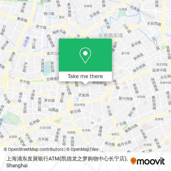 上海浦东发展银行ATM(凯德龙之梦购物中心长宁店) map